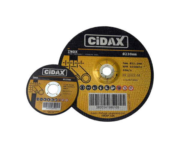 Disco Corte Inox - CiDAX