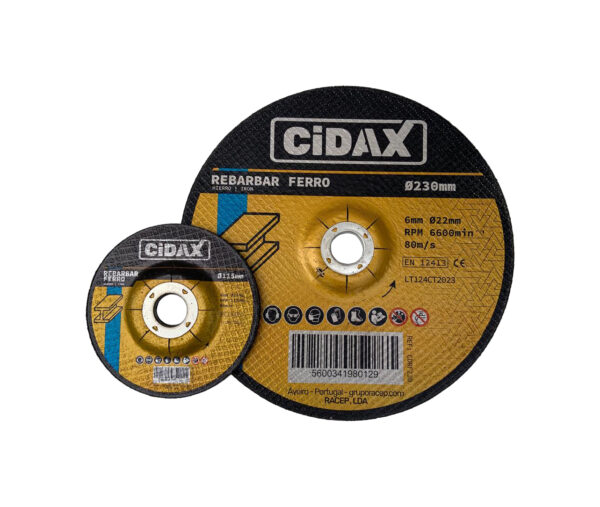 Disco Rebarbar Ferro - CiDAX