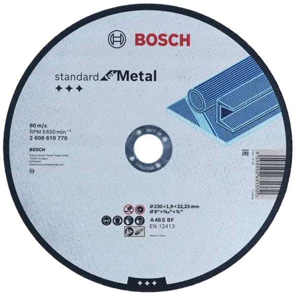 Disco Corte Ferro 230x1,9mm Standard (2608619770) - Bosch Professional